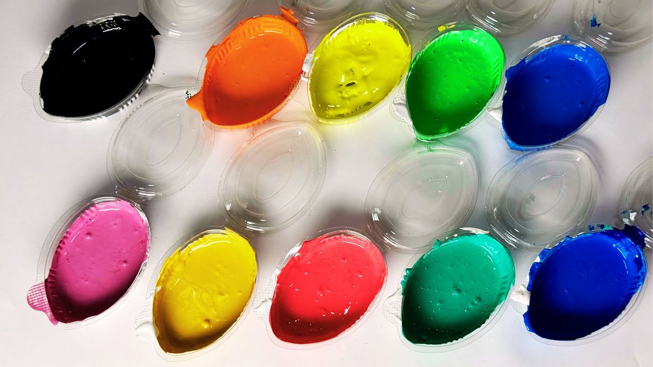 طريقة عمل الوان الاكريلك - الوان الكونكريت resin world