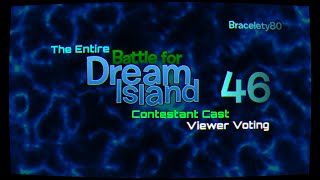 The Entire BFDI Contestant Cast Viewer Voting Ep. 46