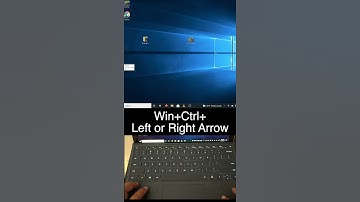 Quick Tip #18 - Windows | Create and Switch Between Desktops #shorts