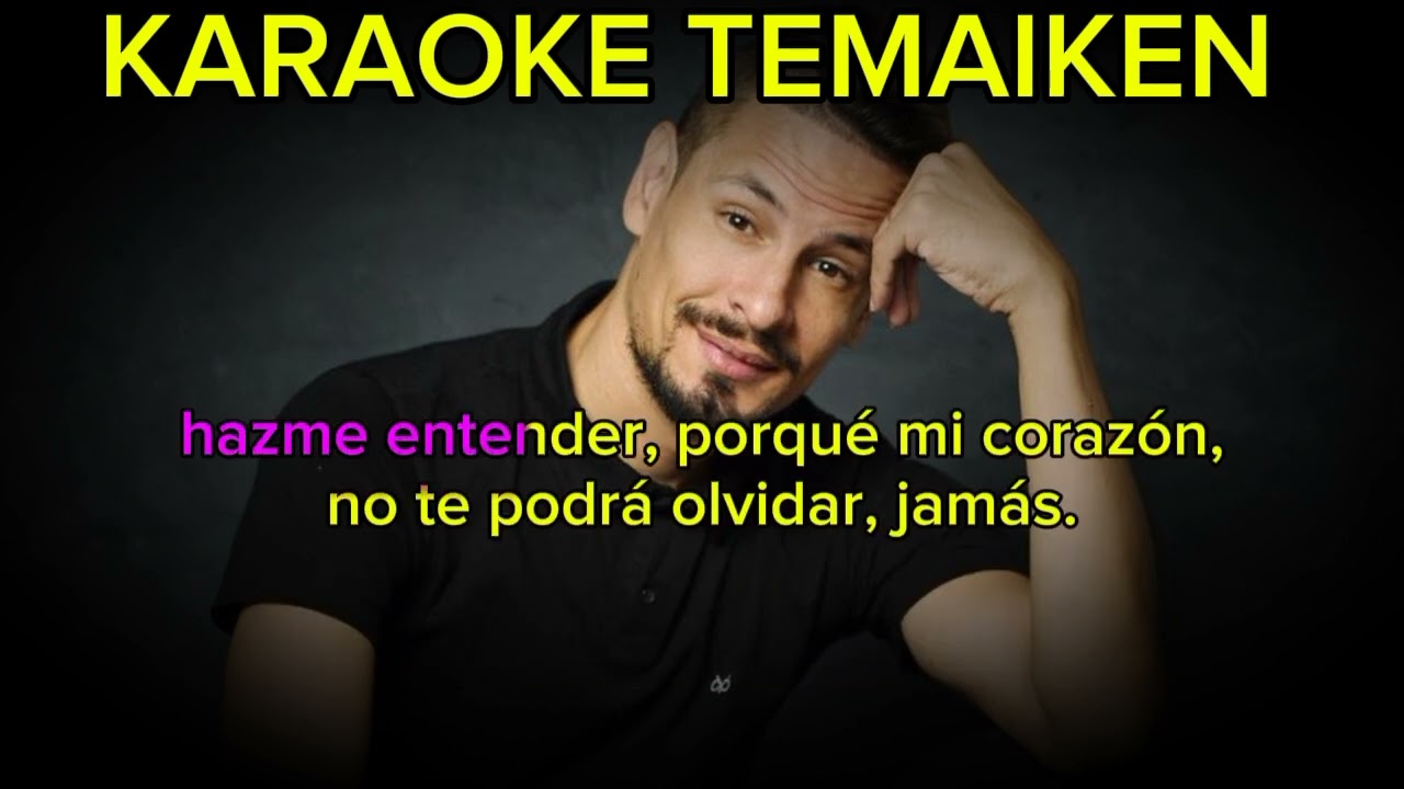 rodrigo tapari un poco de ruido karaoke te dejo volver - hazme entender