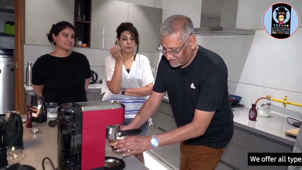 When Thalaivaa On The Floor How To Make Coffees Using Delonghi EC 685