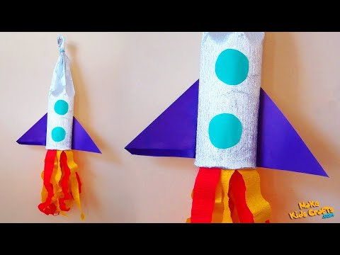 Video: Hvordan lager du en rakett for barn?