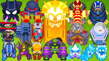 So We Used EVERY 5th Tier Tower In ONE GAME... (Bloons TD Battles 2)