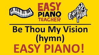 Download Lagu 🎹 EASY piano: Be Thou My Vision keyboard tutorial (hymn) by #EPT MP3