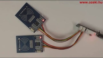 How to connect RC522 card readers to the Ozeki NFC Host of the Ozeki Matrix