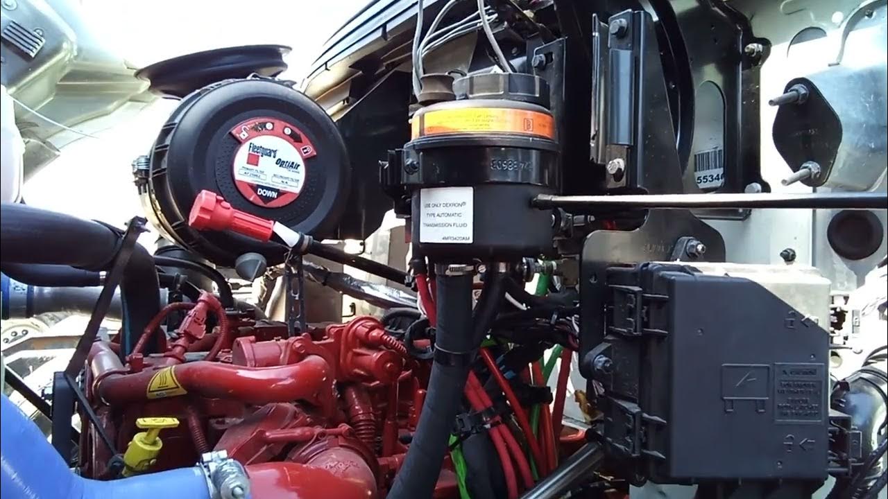 Pre-Trip Engine Compartment Complete - YouTube