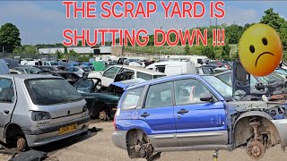 I VISITED A SCRAP YARD FOR THE LAST TIME!!!