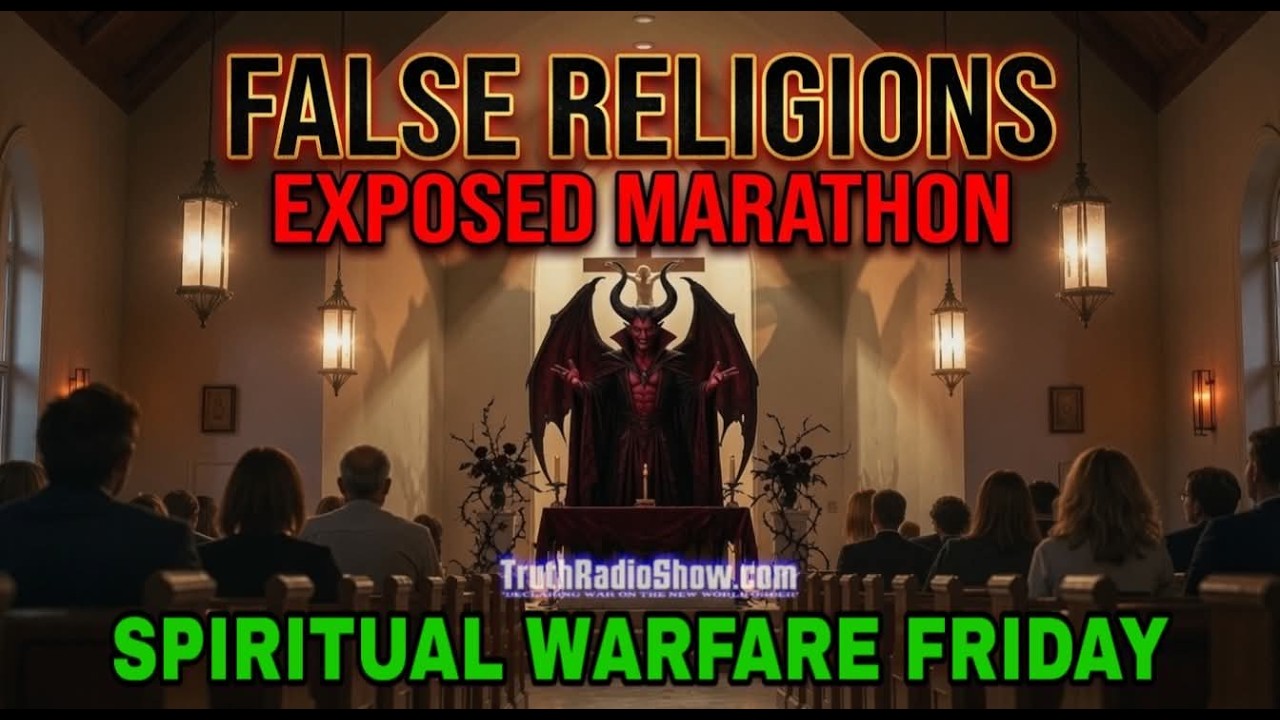 Exposing False Religions 12hr Marathon - Spiritual Warfare Friday 9pm et