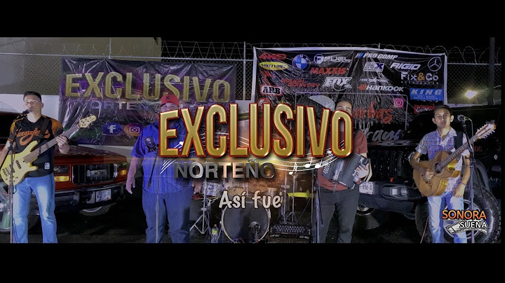 Exclusivo Norteño -Asi Fue (Live Session)