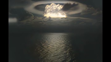 Castle Bravo Nuclear Test Colorized By A.I.