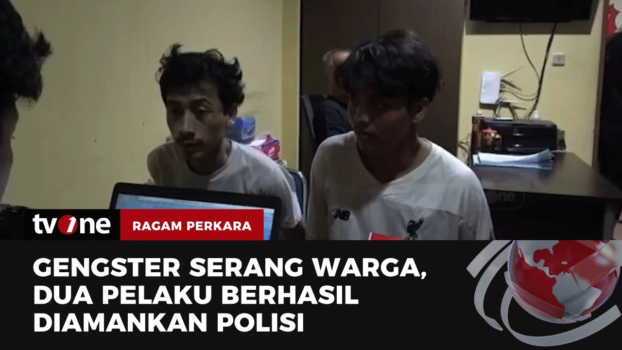 Polisi Tangkap Dua Anggota Gangster yang Serang Warga di Tambora Jakbar | Ragam Perkara tvOne