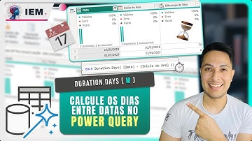 Como Usar a Função DURATION.DAYS Para Calcular Diferença Entre Datas No POWER QUERY! #youtube