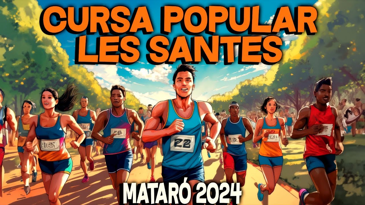 Cursa Popular Les Santes Mataró 2024 · Trípode