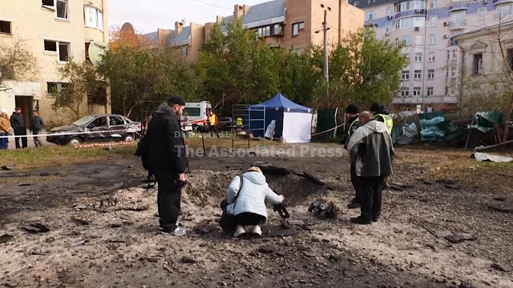 Injuries reported in Kyiv as Russian drones cause widespread destruction