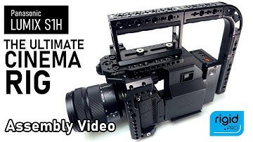 Assembly: Rigid.PRO Lumix S1H CineRig Camera Base