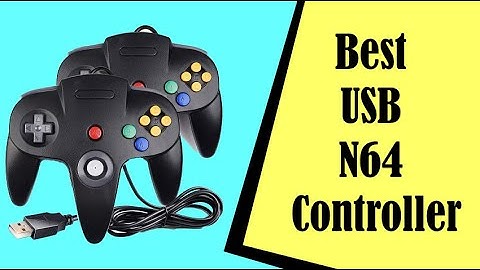 Best USB N64 Controller for Emulators (Wired & Wireless)