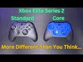 They are NOT the same... Xbox Elite Series 2 (standard vs core)