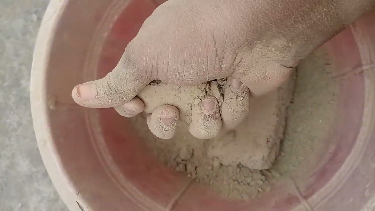 Crunchy satisfied gritty mud crumbling dry #rndustyasmr #viralvideos #oddlysatisfyin #subscrib 