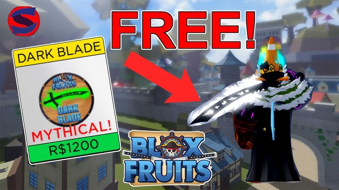 Blox Fruits) How To Get Dark Blade for Free - BiliBili