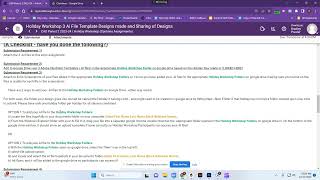 Holiday Workshop How to create all Required Submissions Video