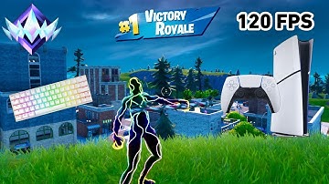 Fortnite Unreal Ranked Reload on PS5 | Keyboard & Mouse Gameplay | 120 FPS