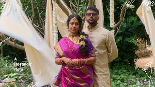 Traditional South Indian Wedding Teaser Cut of Shivam & Apurva | Angana The Courtyard