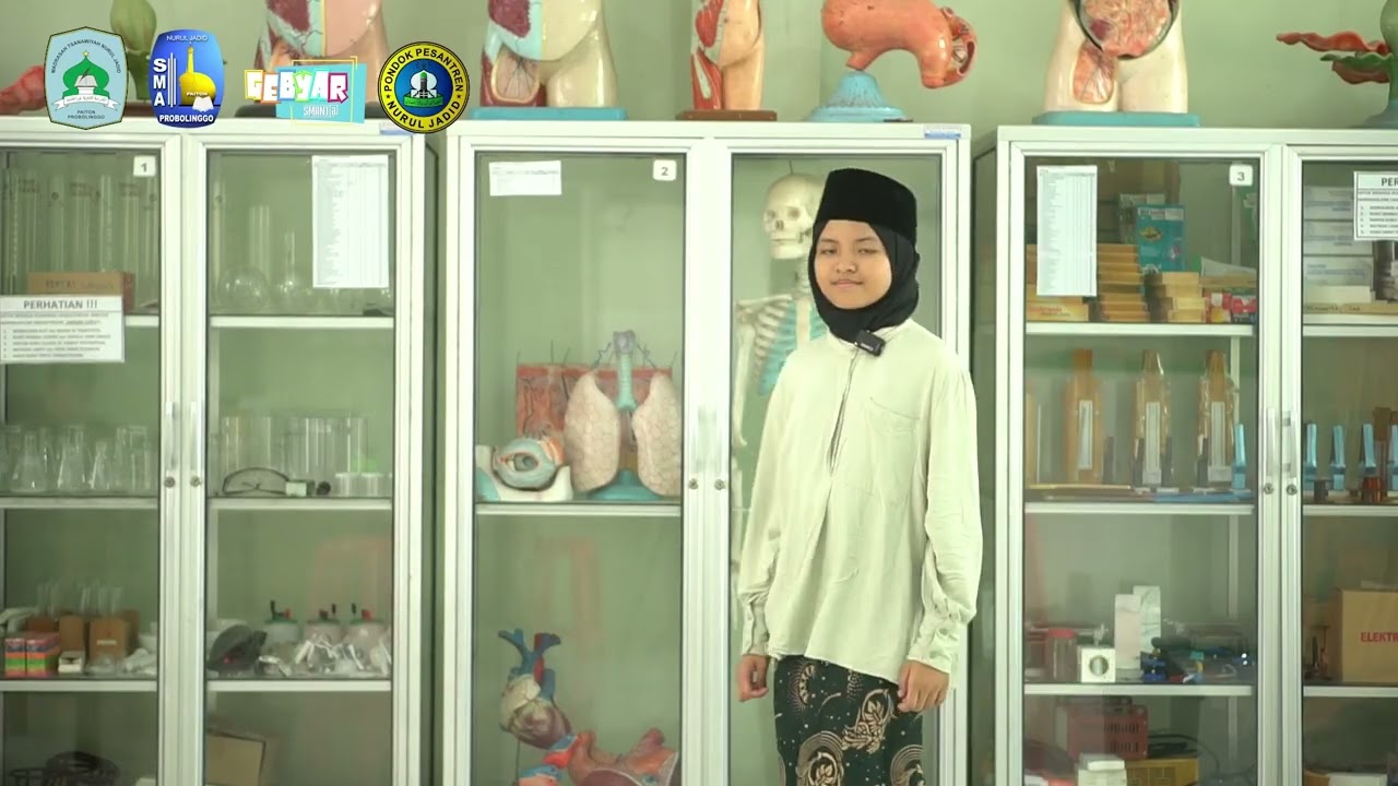 Nadia Hilma _ Mts Nurul Jadid _ A healthy pesantren,A great generation