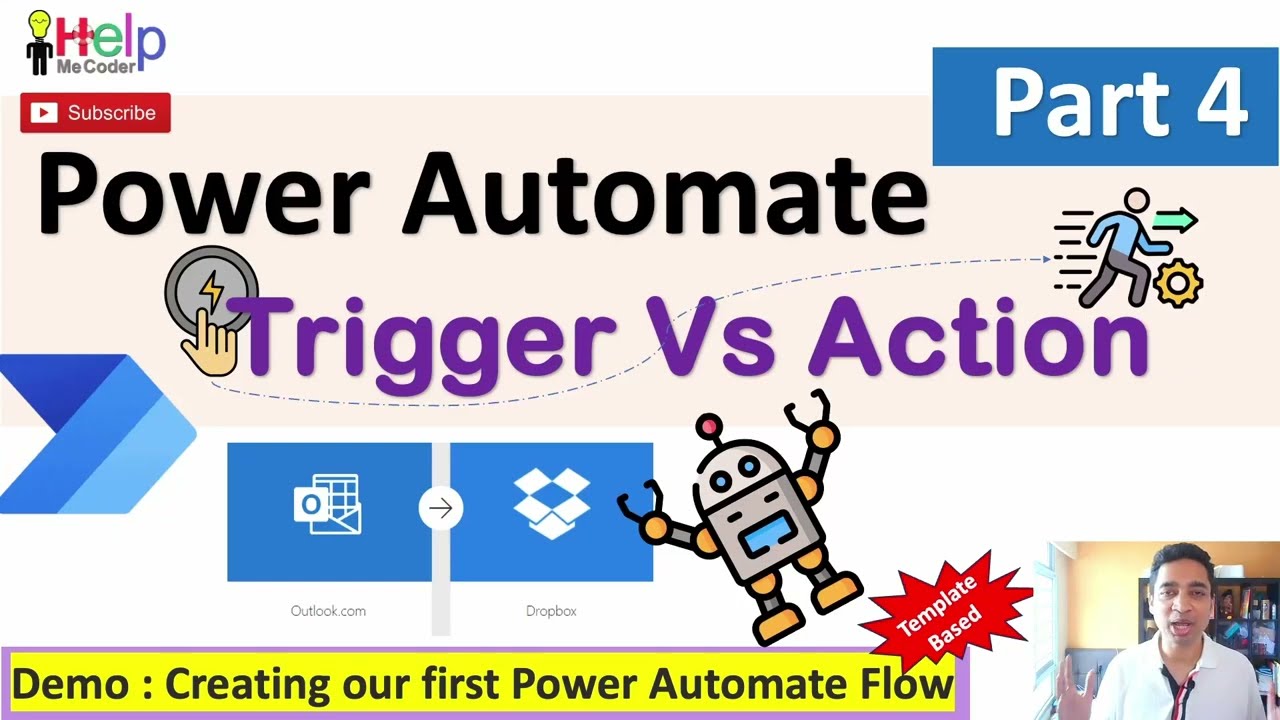 Triggers and Actions in Power Automate? | Build Your First Flow (Part 4)