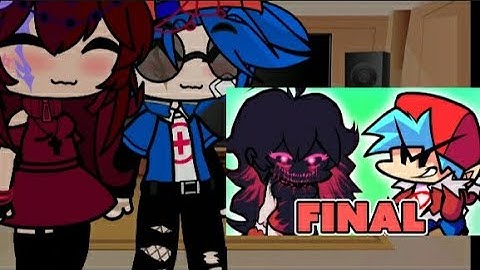 FNF React to Evil GF vs BF Finale (part 5)