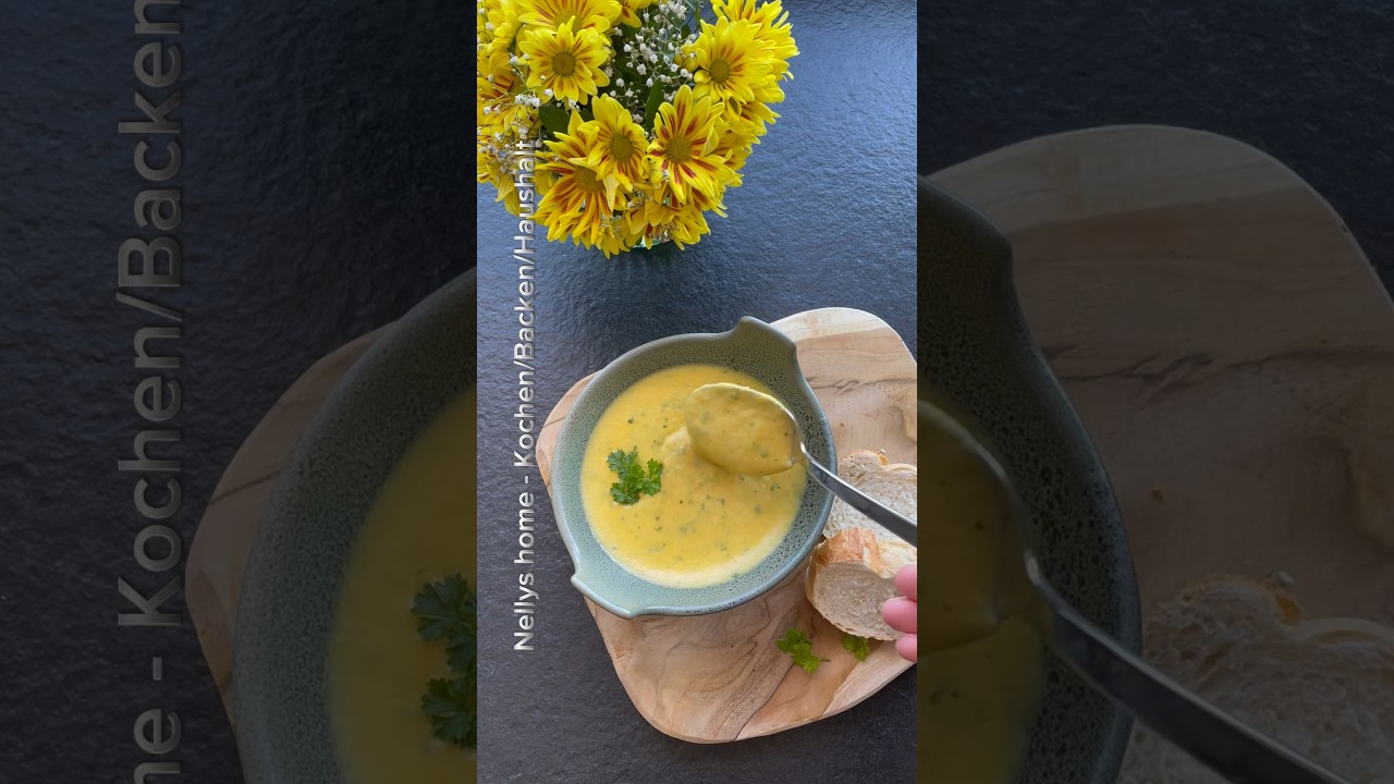 Kartoffel-Cremesuppe mit Porree und Möhren im Thermomix oder im Topf 😉 ...