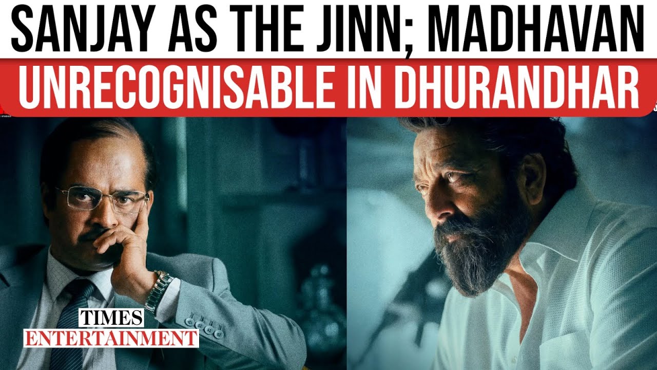 'Dhurandhar' R Madhavan & Sanjay Dutt's Intense First Look Unveils !