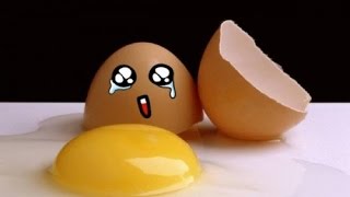 How to crack eggs right #1