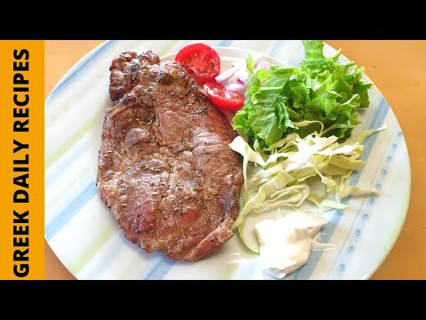 Βίντεο: Τραγανές μπριζόλες κρέατος σε κτύπημα