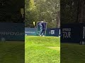 Rory Macilroy teeing off at the BMW championship