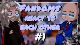 ⚡️||Fandoms react to each other // Фандомы реагируют на друг друга||⚡️{Thor&amp;Charles} [Eng/Rus] [1/5]