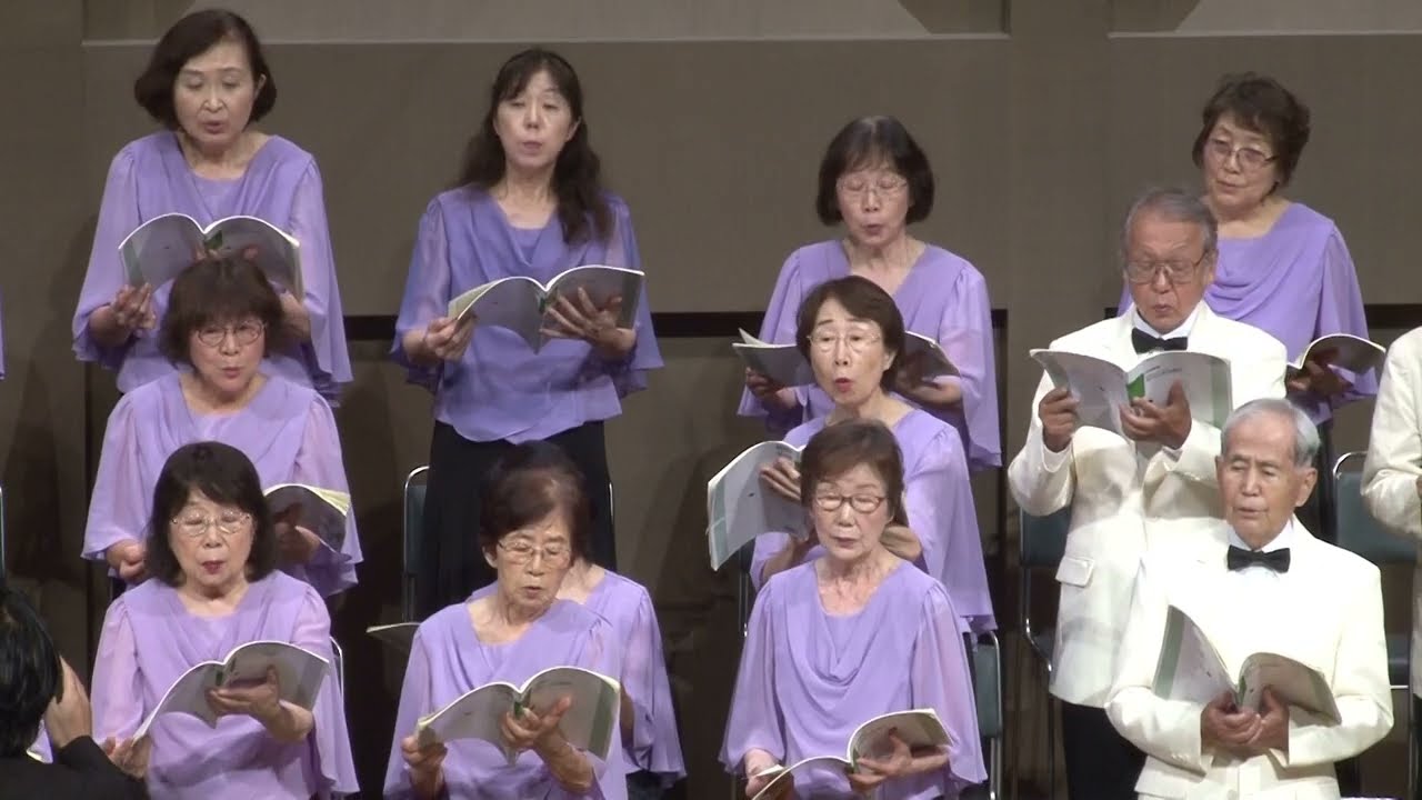 所沢混声合唱団 第17回定期演奏会 Ⅰ信長貴富　混声合唱とピアノのための「近代日本名歌抄」