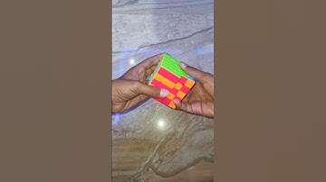 Checkerboard pattern in 5x5 rubik