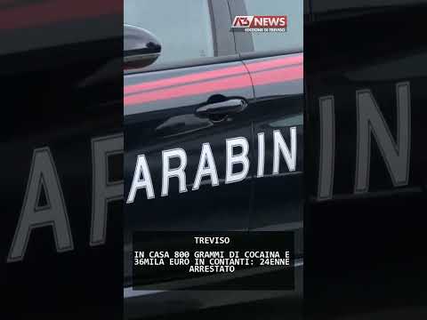 Video IN CASA 800 GRAMMI DI COCAINA E 36MILA EURO IN CONTANTI: 24ENNE ARRESTATO | 07/02/2026