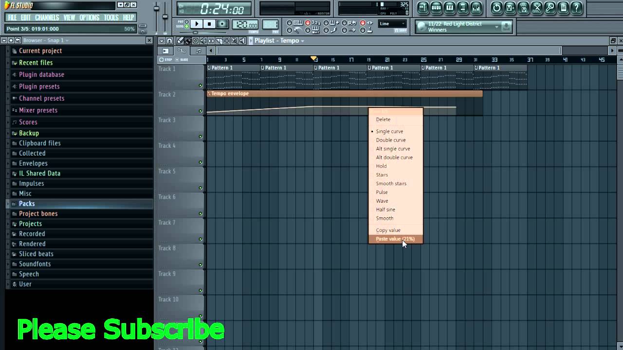 FL Studio: how to Automate Tempo, and Change Time Signatures - YouTube