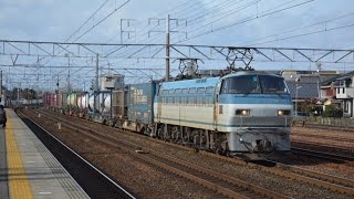 EF66 130号機(2082レ) 清洲駅通過