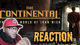The Continental The World Of John Wick Official Trailer Reaction  Peacock Original #peacock
