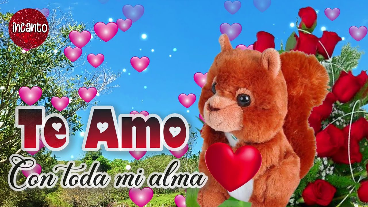 TE AMO CON TODA MI ALMA y para toda la eternidad ️Contigo conocí el