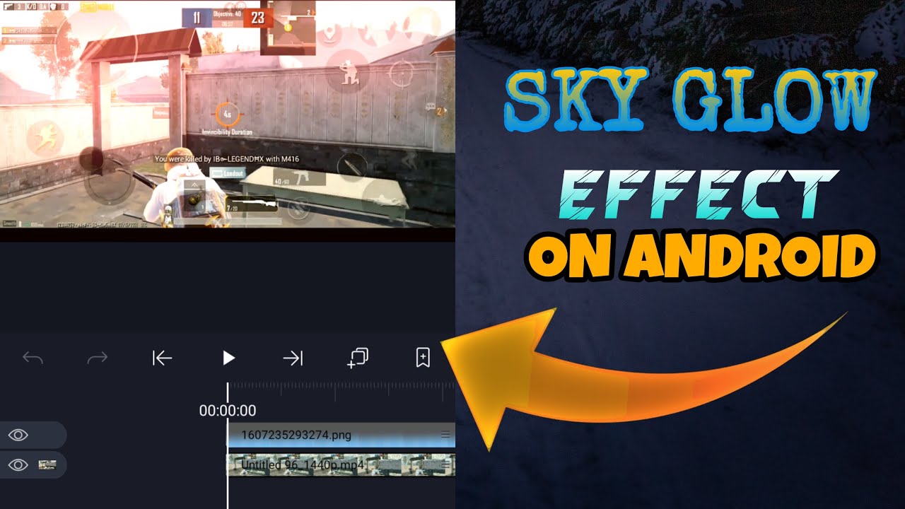 How to add SKY GLOW effect using ALIGHT MOTION | Sky Glow effect II ...