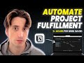 How to automate project setups in Notion (auto-tasks/project delivery)