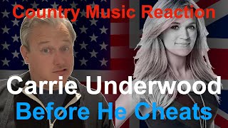 🇬🇧 British Reaction to Carrie Underwood - Before He Cheats | SHES REAL MAD!! 🇬🇧