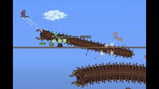 The worm of the desert Terraria DAD mode remastered