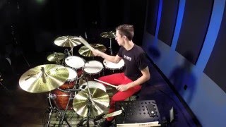GoPro Drum Solo & Sound Test - NEW Pearl Masters BCX Kit