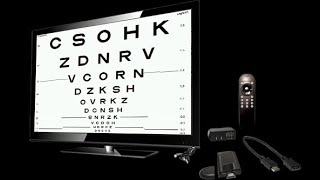 Eye Vision Acuity Chart Elite for Eye Test.