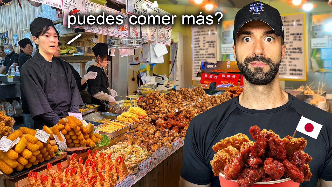 🇯🇵 100 Horas Comiendo COMIDA CALLEJERA en Japón