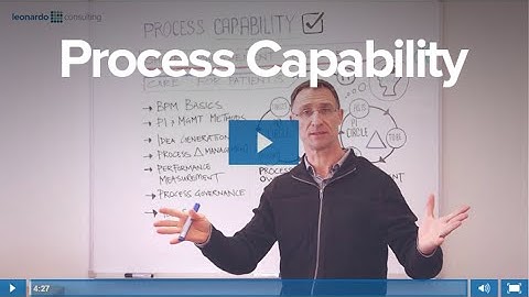 Process Capability